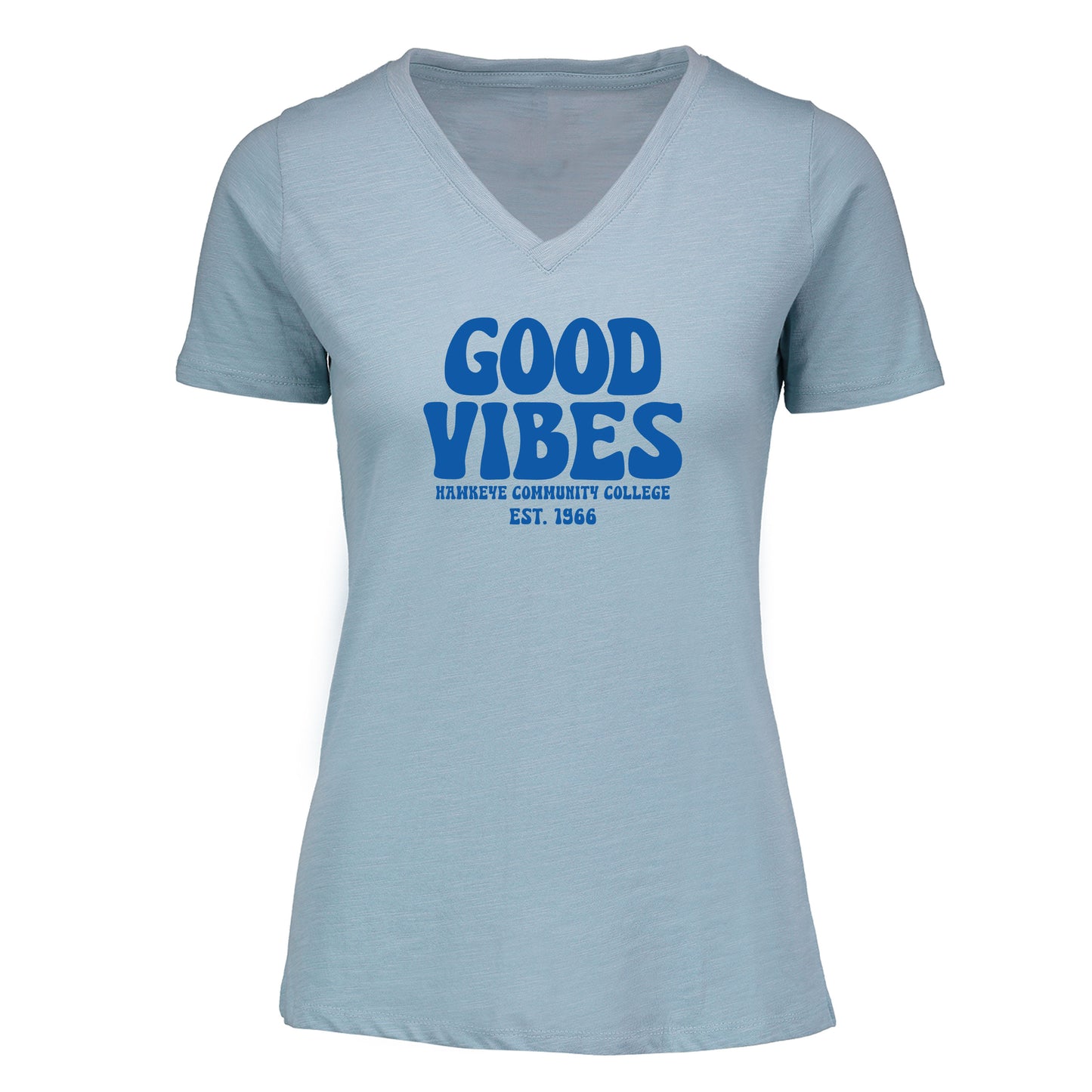 Vera Ringspun Slub V-Neck Tee