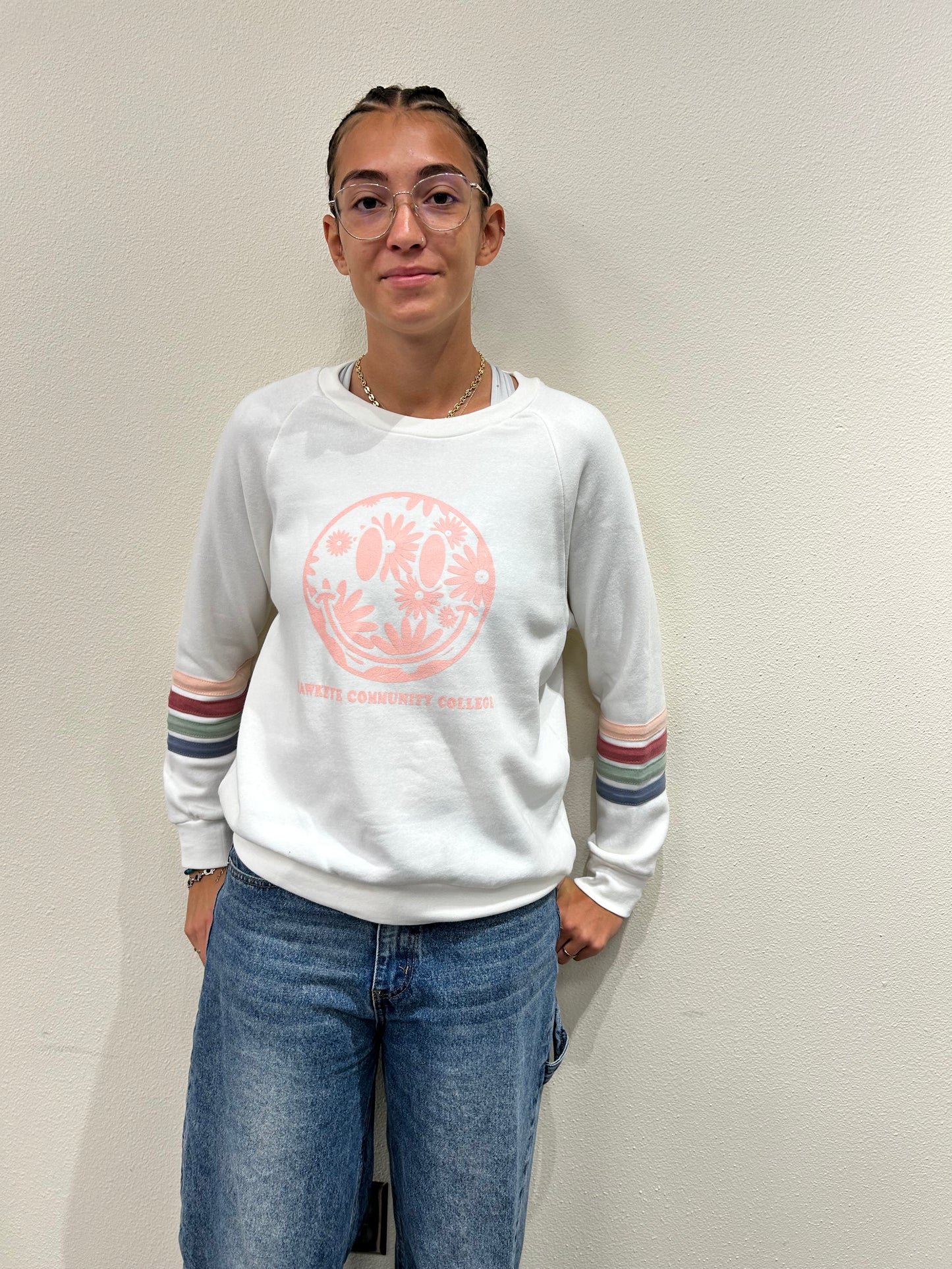 Allana Stripe Crew