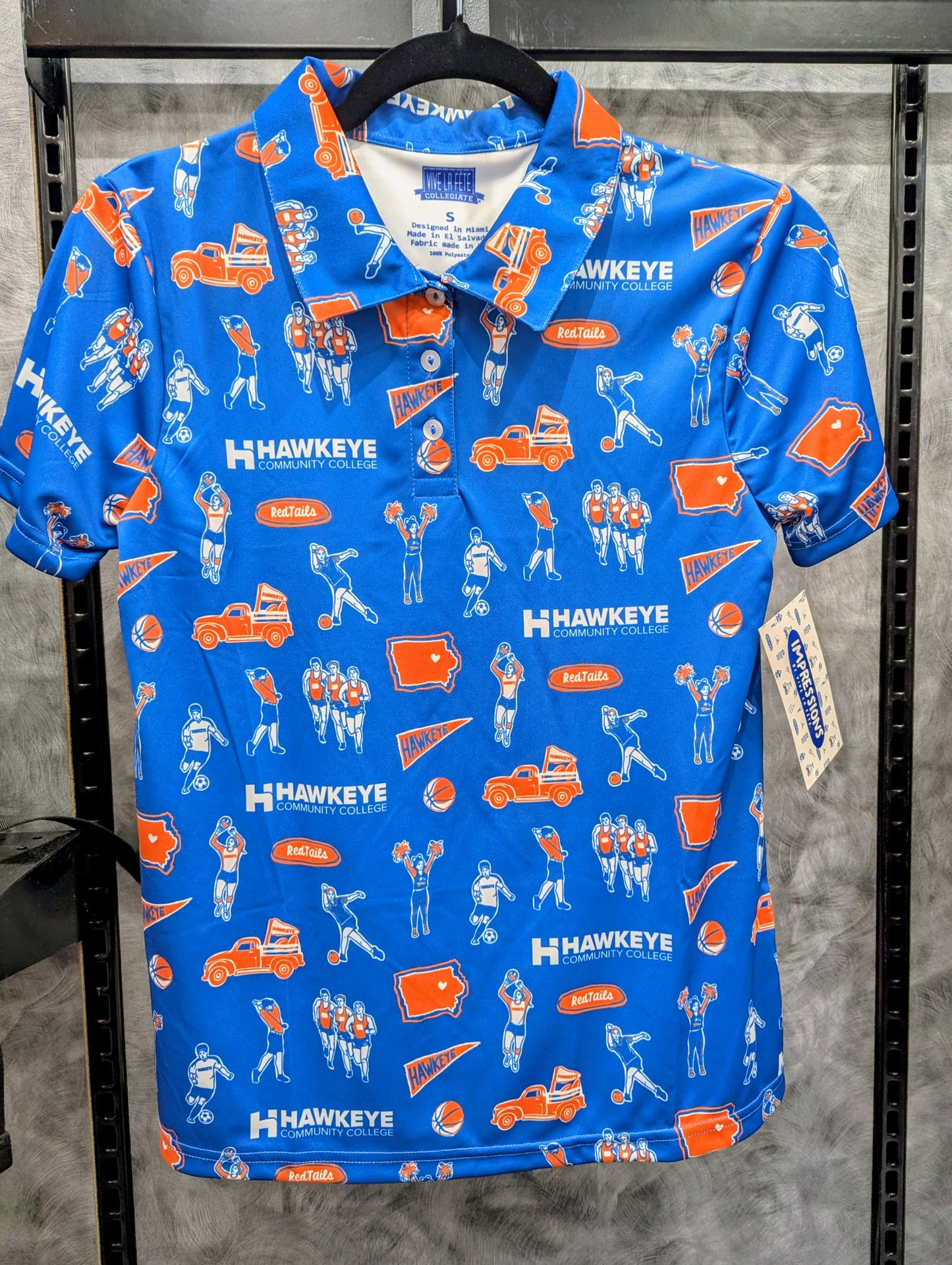 Veronica Hawkeye Fun Women's Polo